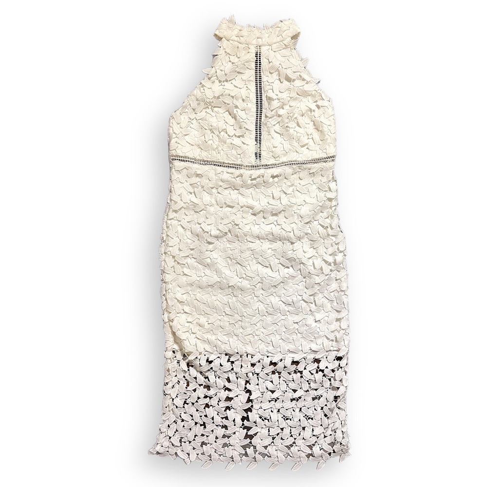 Bardot Gemma Midi Dress in White size 10 - NWT - Picture 3 of 7